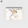 アートメモ帳-Tibetan Hoopoe and Osmanthus Fragrans
 - 鳥類図鑑 Memo.