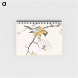 アートメモ帳-Tibetan Hoopoe and Osmanthus Fragrans
 - 鳥類図鑑 Memo.