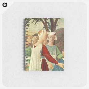 アートメモ帳-Procession of the Queen of Sheba (detail) - ピエロ デラ フランチェスカ Memo.