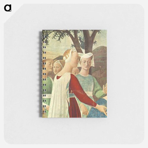 Procession of the Queen of Sheba (detail) - ピエロ デラ フランチェスカ Memo.