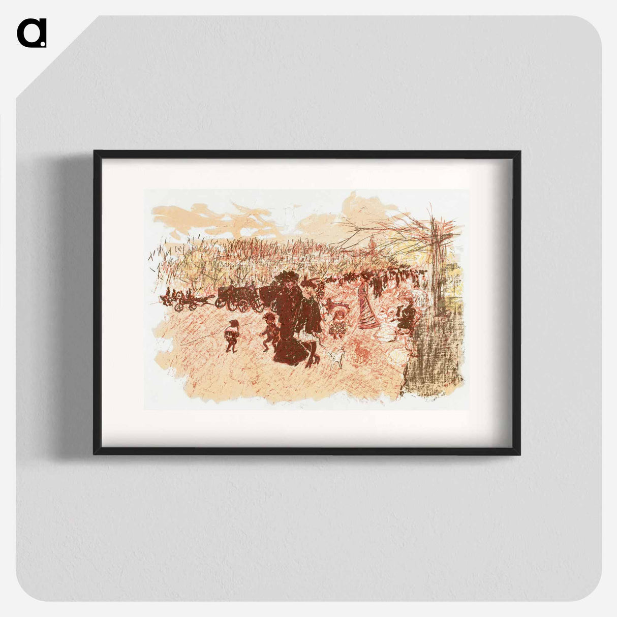 Avenue du Bois
 - ピエール ボナール Poster.