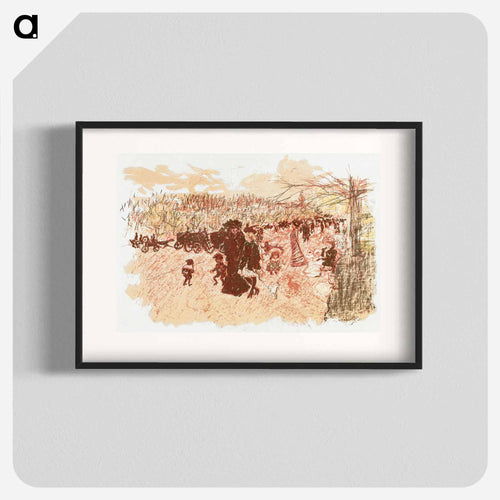 Avenue du Bois
 - ピエール ボナール Poster.