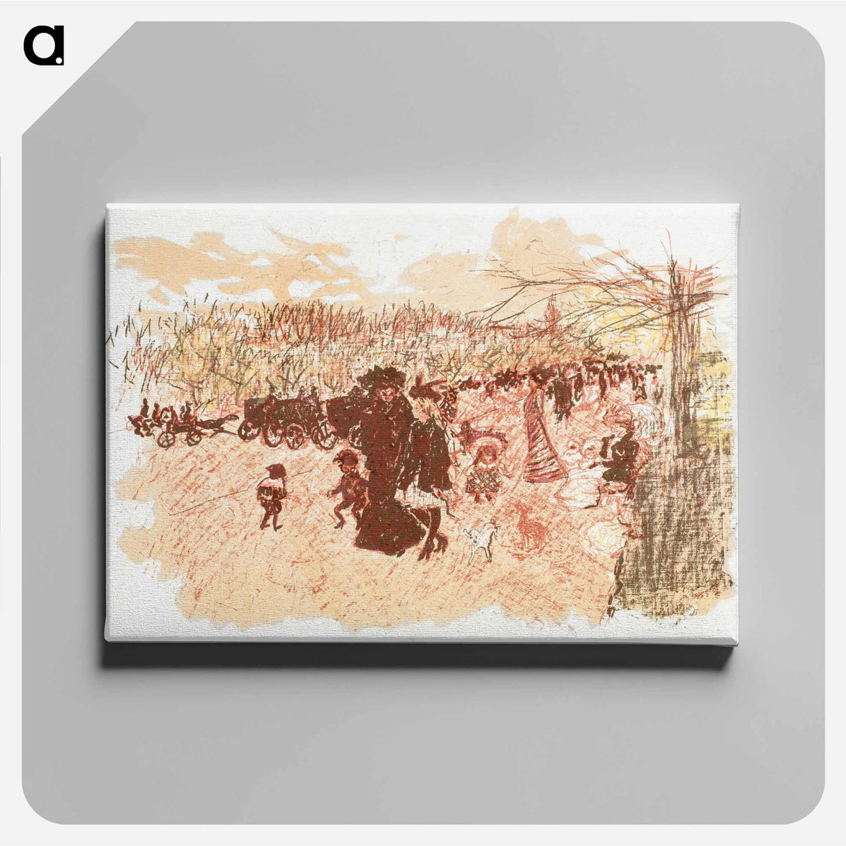 Avenue du Bois
 - ピエール ボナール Canvas.