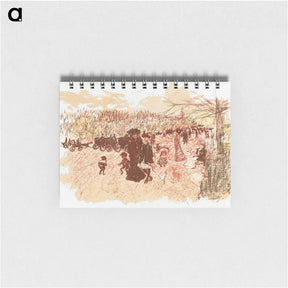 アートメモ帳-Avenue du Bois
 - ピエール ボナール Memo.