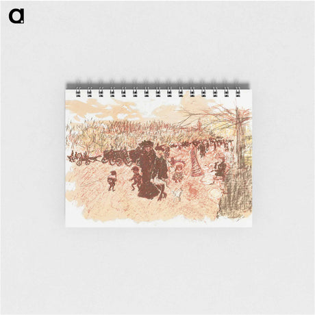 アートメモ帳-Avenue du Bois
 - ピエール ボナール Memo.