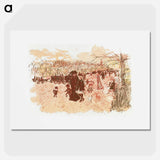 Avenue du Bois
 - ピエール ボナール Poster.