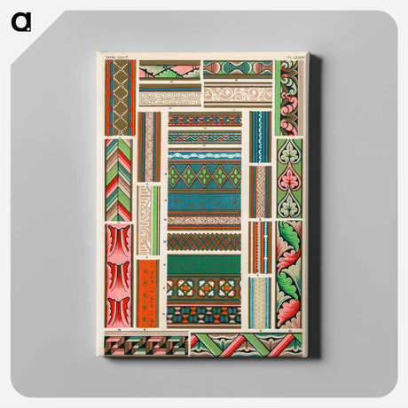 アートパネル-Nineteenth-Century Ornament
 - 装飾の文法 Canvas.
