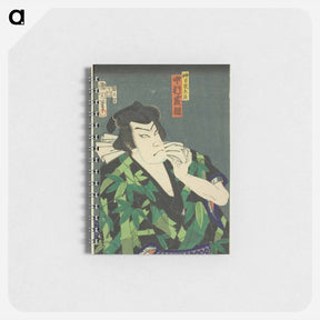 アートメモ帳-The Actor Nakamura Shikan IV as Jinriki Tamigoro - 豊原 国周 Memo.