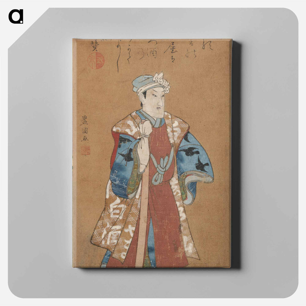 Bandō Mitsugorō II as Shinbei in Sukeroku
 - 歌川 豊国 Canvas.