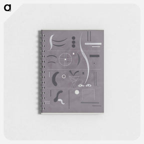 アートメモ帳-Four Parts - ワシリー カンディンスキー Memo.