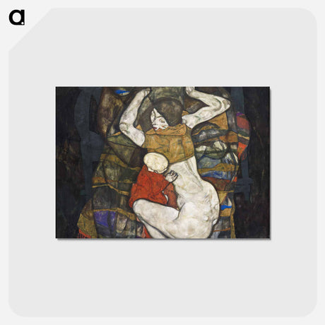 アートポストカード-Junge Mutter
 - ウィーン博物館 Postcard.
