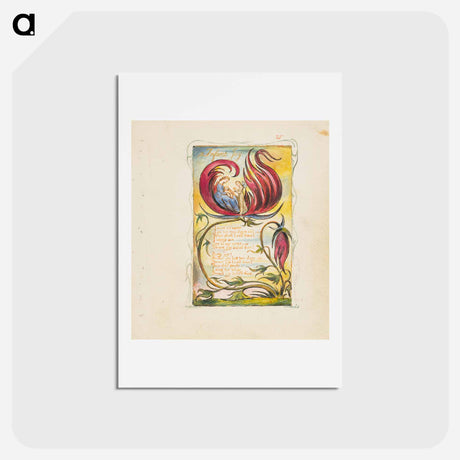 アートポストカード-Infant Joy - ウィリアム ブレイク Postcard.