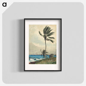 アートポスター-Nassau - ウィンスロー ホーマー Poster.