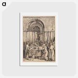 アートポストカード-The execution of Scrooge's sacrifice - アルブレヒト デューラー Postcard.