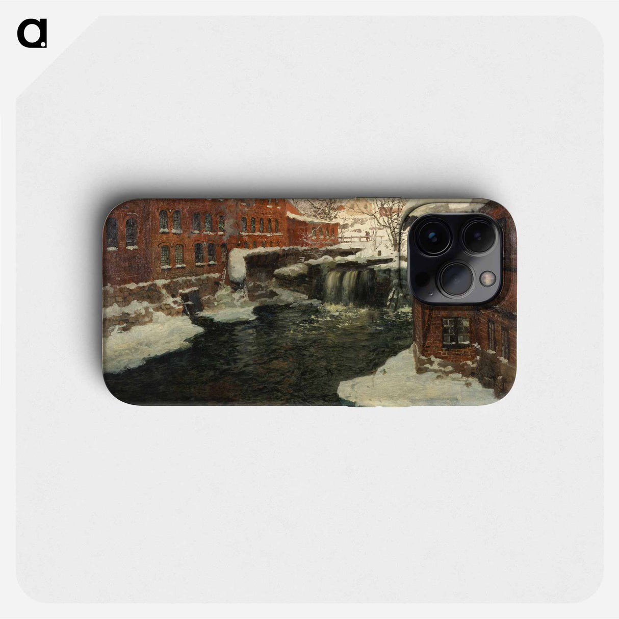 Claude Monet's Mill Scene - Claude Monet Phone Case.