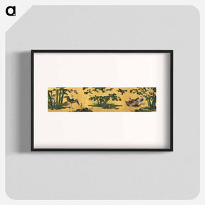 アートポスター-Japanese Peacocks and Bamboo
 - クリーブランド美術館 Poster.