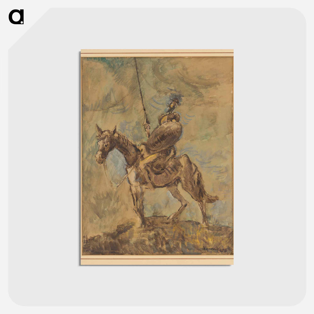 アートポストカード-Don Quixote
 - シプリアン マジェルニク Postcard.