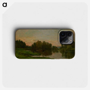 The Painter’s Barge at the Ile de Vaux on the Oise
 - ダラス美術館 Phone Case.