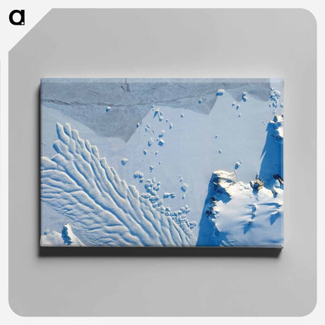 アートパネル-Matusevich Glacier, East Antarctica
 - 上空からの地球 Canvas.