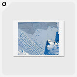 アートポストカード-Matusevich Glacier, East Antarctica
 - 上空からの地球 Postcard.