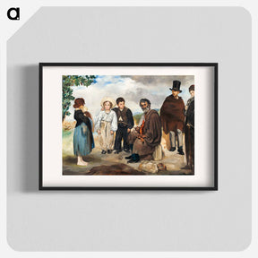 アートポスター-The Old Musician - エドゥアール マネ Poster.