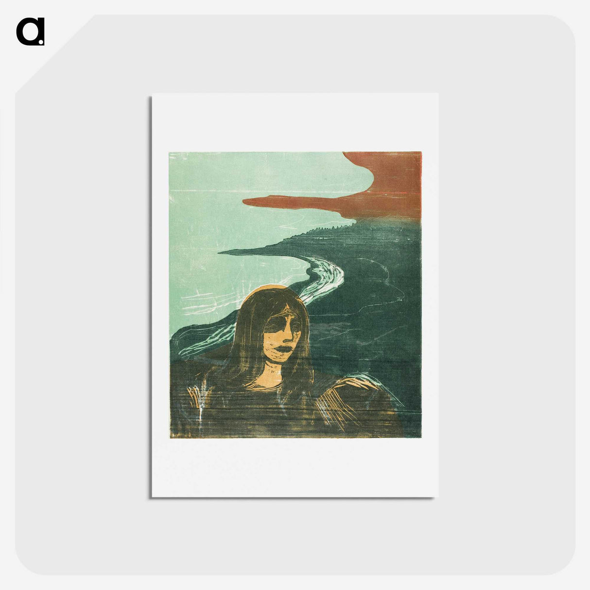 1-63_Edvard-Munch_hagaki
