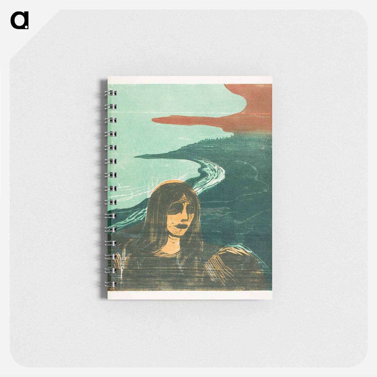 Woman’s Head against the Shore - エドヴァルド ムンク Memo.