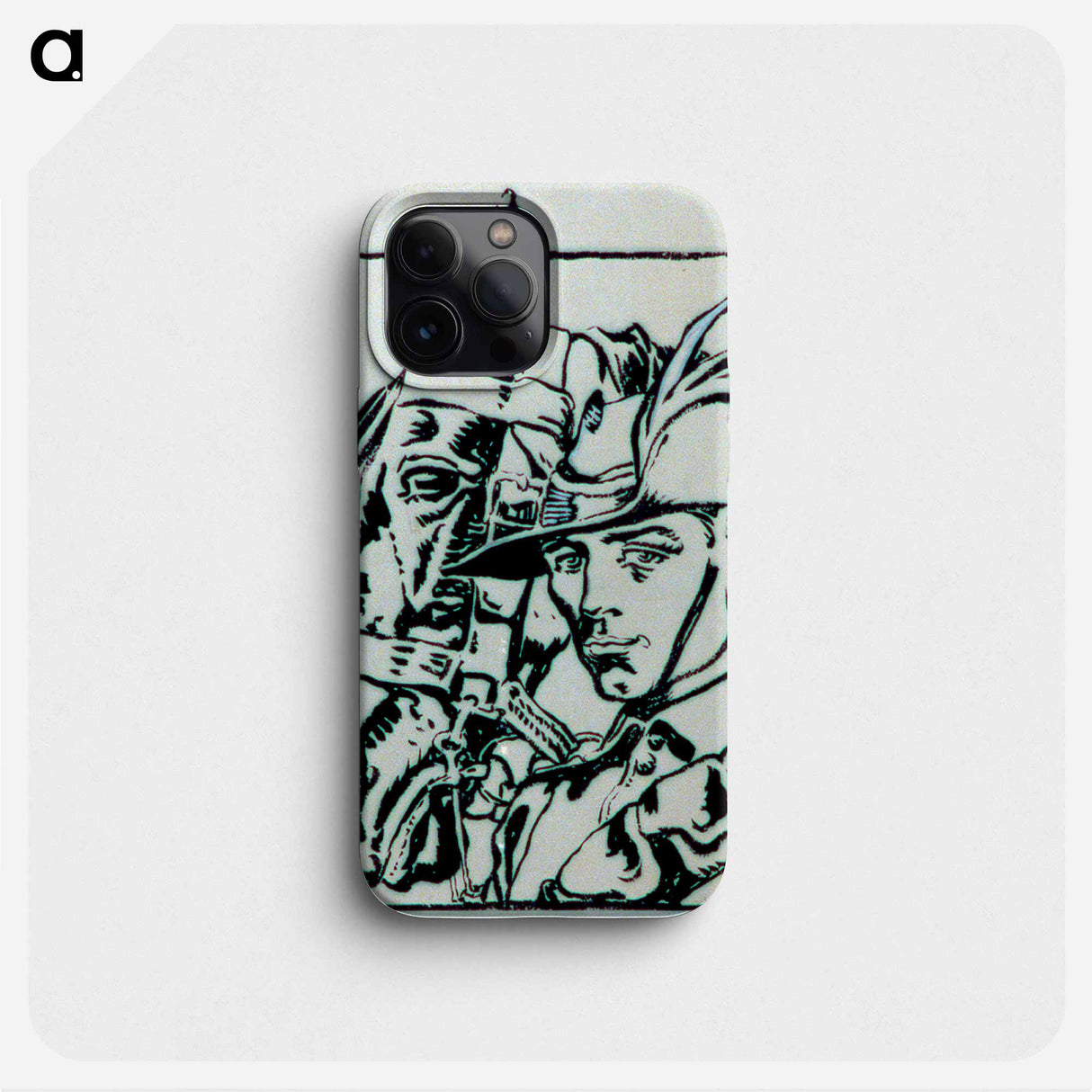 Australian light horse - Edward Penfield Phone Case.