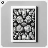 Thalamophora–Kammerlinge from Kunstformen der Natur - エルンスト ヘッケル Canvas.