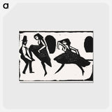 アートポストカード-Acrobatic Dance - エルンスト ルートヴィヒ キルヒナー Postcard.