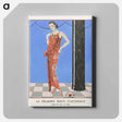 アートパネル-La chambre bleue d'arthénice - ジョージ バービエ Canvas.