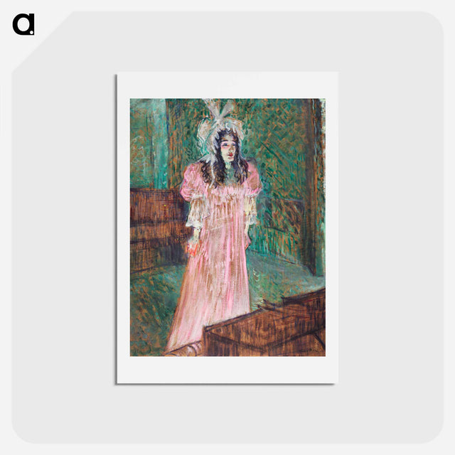 アートポストカード-May Belfort - アンリ ド トゥールーズ ロートレック Postcard.