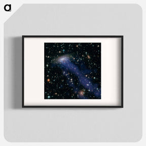 アートポスター-Runaway Galaxy
 - ハッブル画像 Poster.