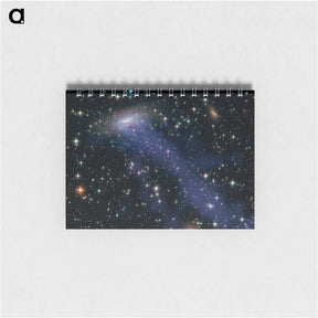 アートメモ帳-Runaway Galaxy
 - ハッブル画像 Memo.