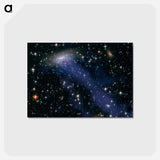 アートポストカード-Runaway Galaxy
 - ハッブル画像 Postcard.