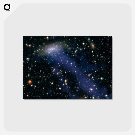 アートポストカード-Runaway Galaxy
 - ハッブル画像 Postcard.