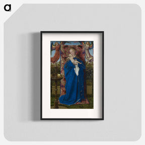 アートポスター-Madonna at the Fountain - ヤン ファン エイク Poster.