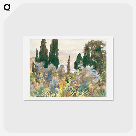 アートポストカード-Granada - ジョン シンガー サージェント Postcard.