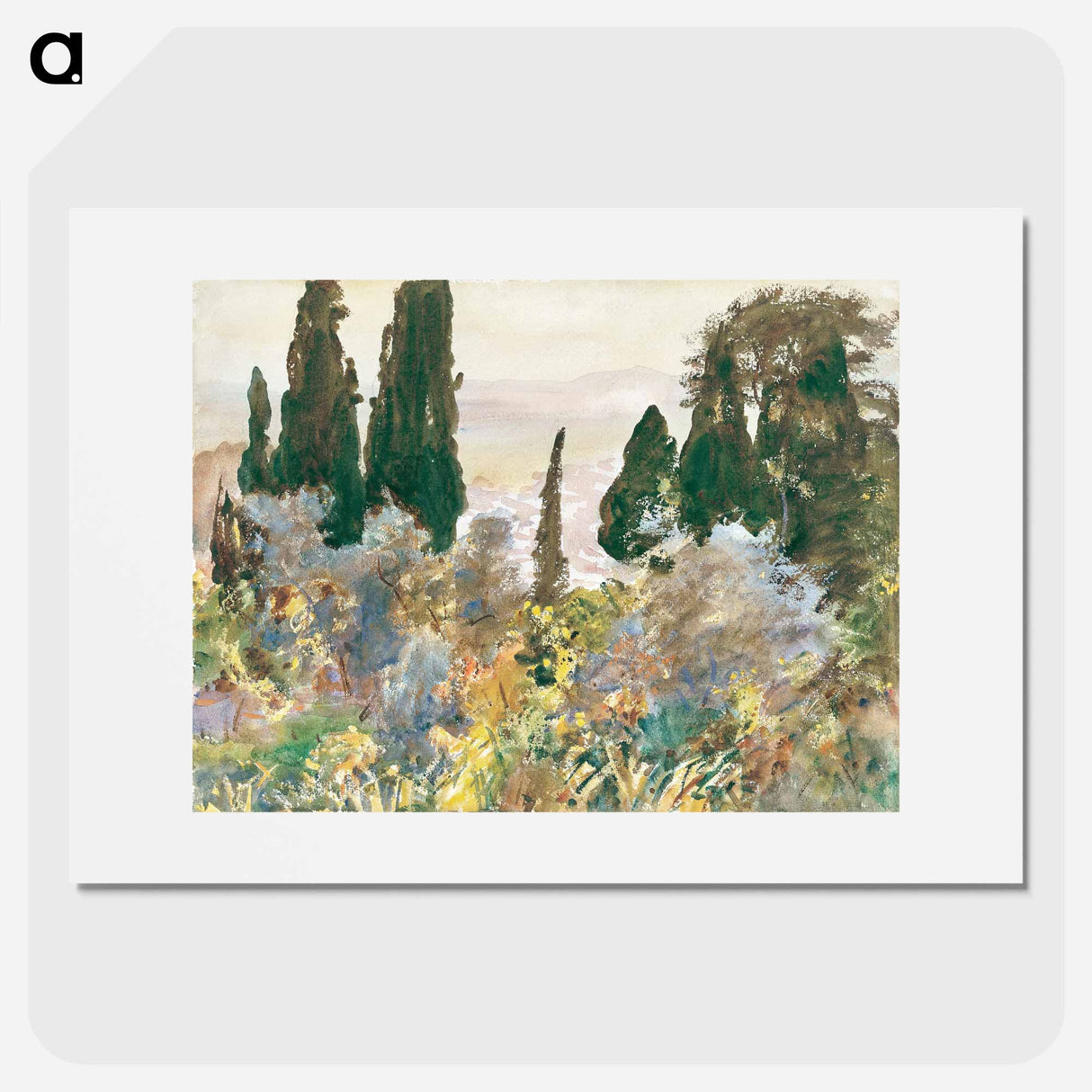 Granada - ジョン シンガー サージェント Poster.