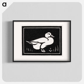 アートポスター-Duck - ユリー デ フラーハ Poster.