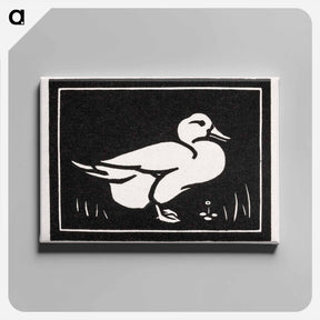 アートパネル-Duck - ユリー デ フラーハ Canvas.