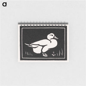 アートメモ帳-Duck - ユリー デ フラーハ Memo.