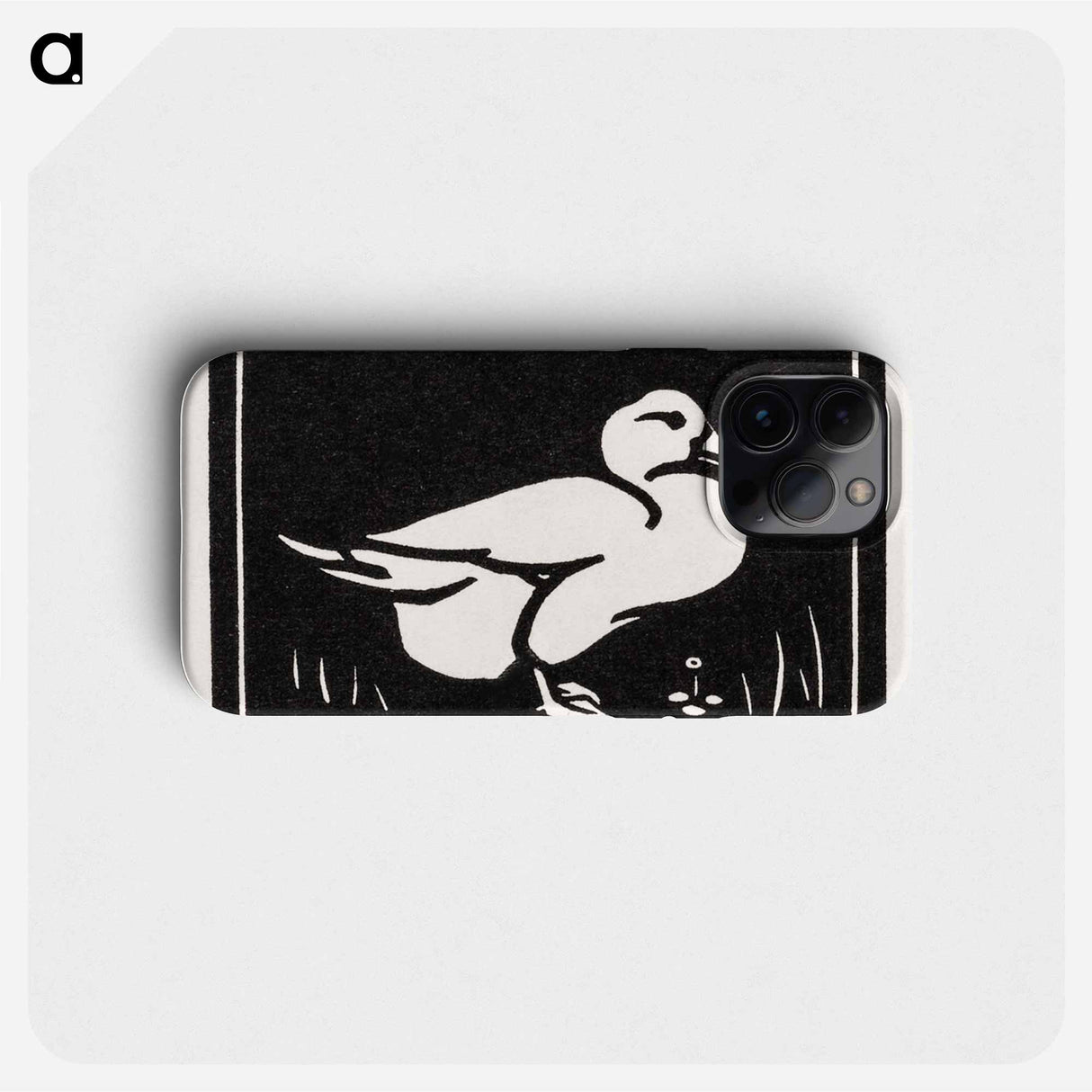 Duck - Julie de Graag Phone Case.