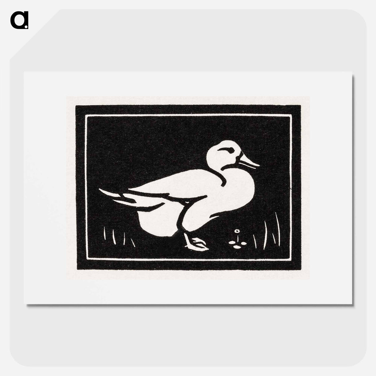 Duck - Julie de Graag Poster.