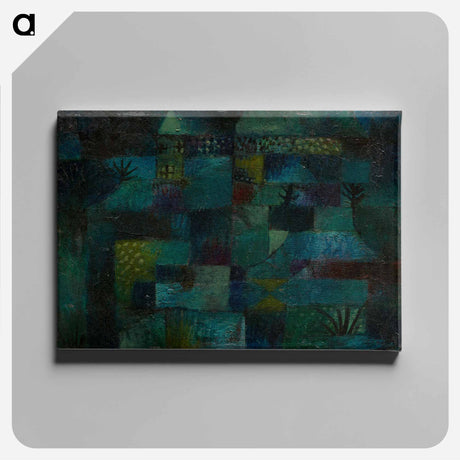 アートパネル-Terraced Garden
 - バーゼル美術館 Canvas.