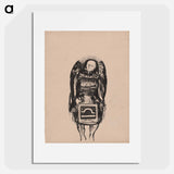 The Devil - オディロン ルドン Poster.