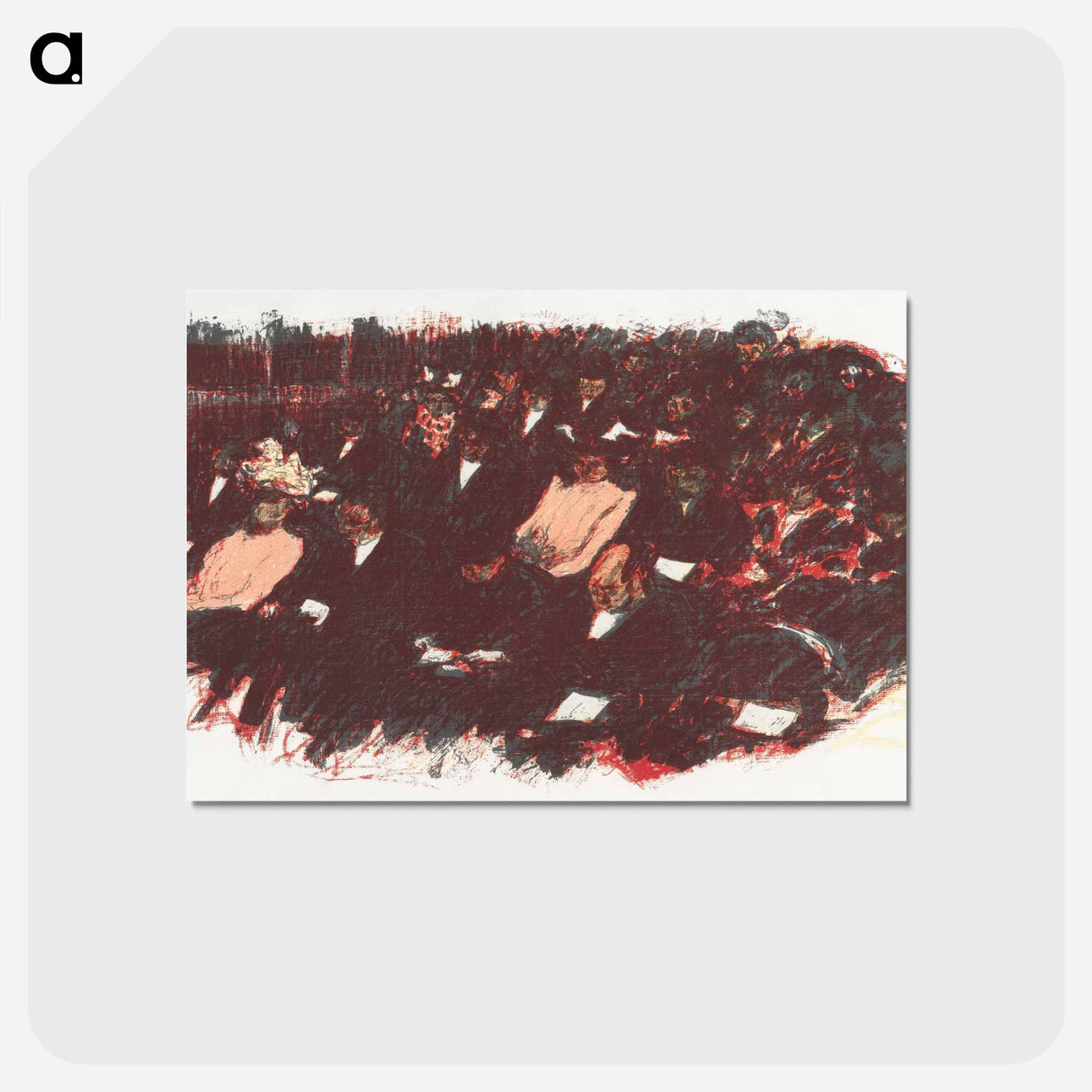 アートポストカード-At the Theater
 - ピエール ボナール Postcard.