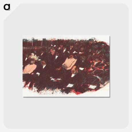 アートポストカード-At the Theater
 - ピエール ボナール Postcard.