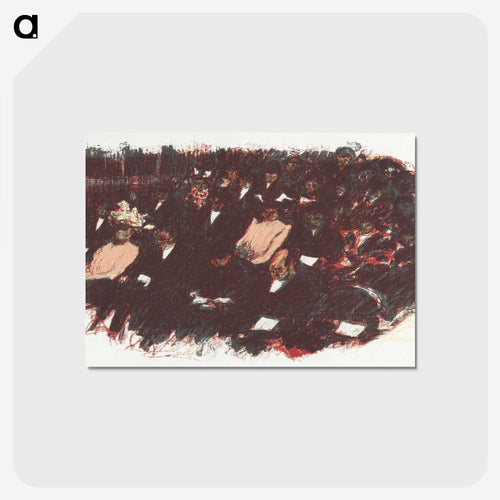 At the Theater
 - ピエール ボナール Postcard.