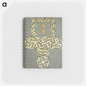 アートメモ帳-Design for a tile floor, and entrance hall - テオ ファン ドゥースブルフ Memo.